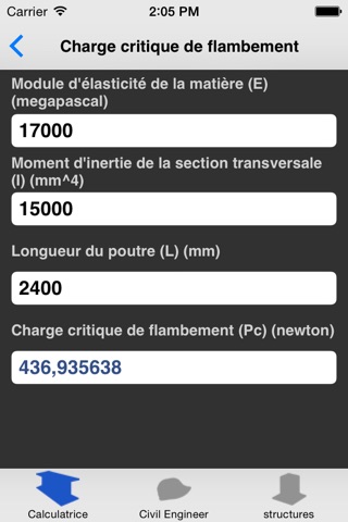 Beam Calculator lite screenshot 2