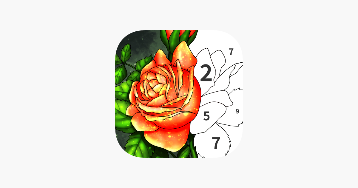 ‎Art Number Coloring Book on the App Store