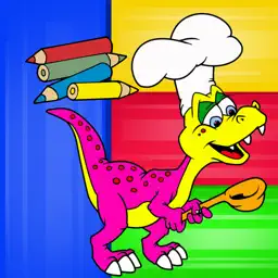 Dino Coloring Pencils:Coloring Pages For Girl&Boy app icon