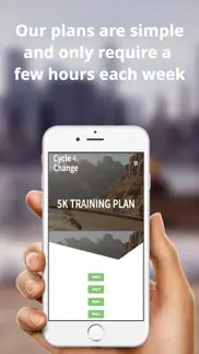 5k training plan iphone screenshot 3