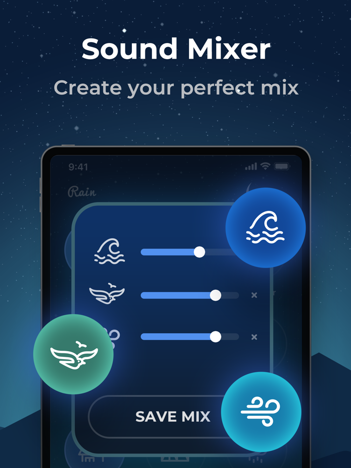 Sleep Sounds -White NoiseRain