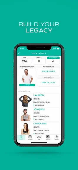Game screenshot RYDE Indoor Cycling apk