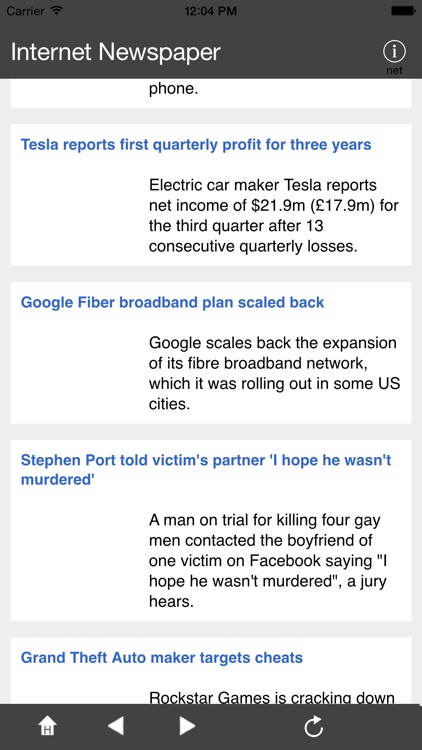Internet News-Paper