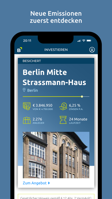 BERGFÜRST Digitale Investments Screenshot