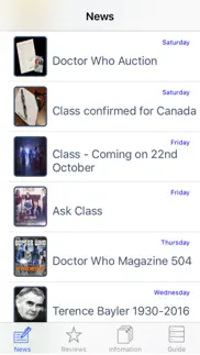 nitas - doctor who news iphone screenshot 2