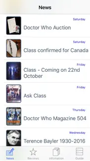 nitas - doctor who news iPhone Captures Décran 2