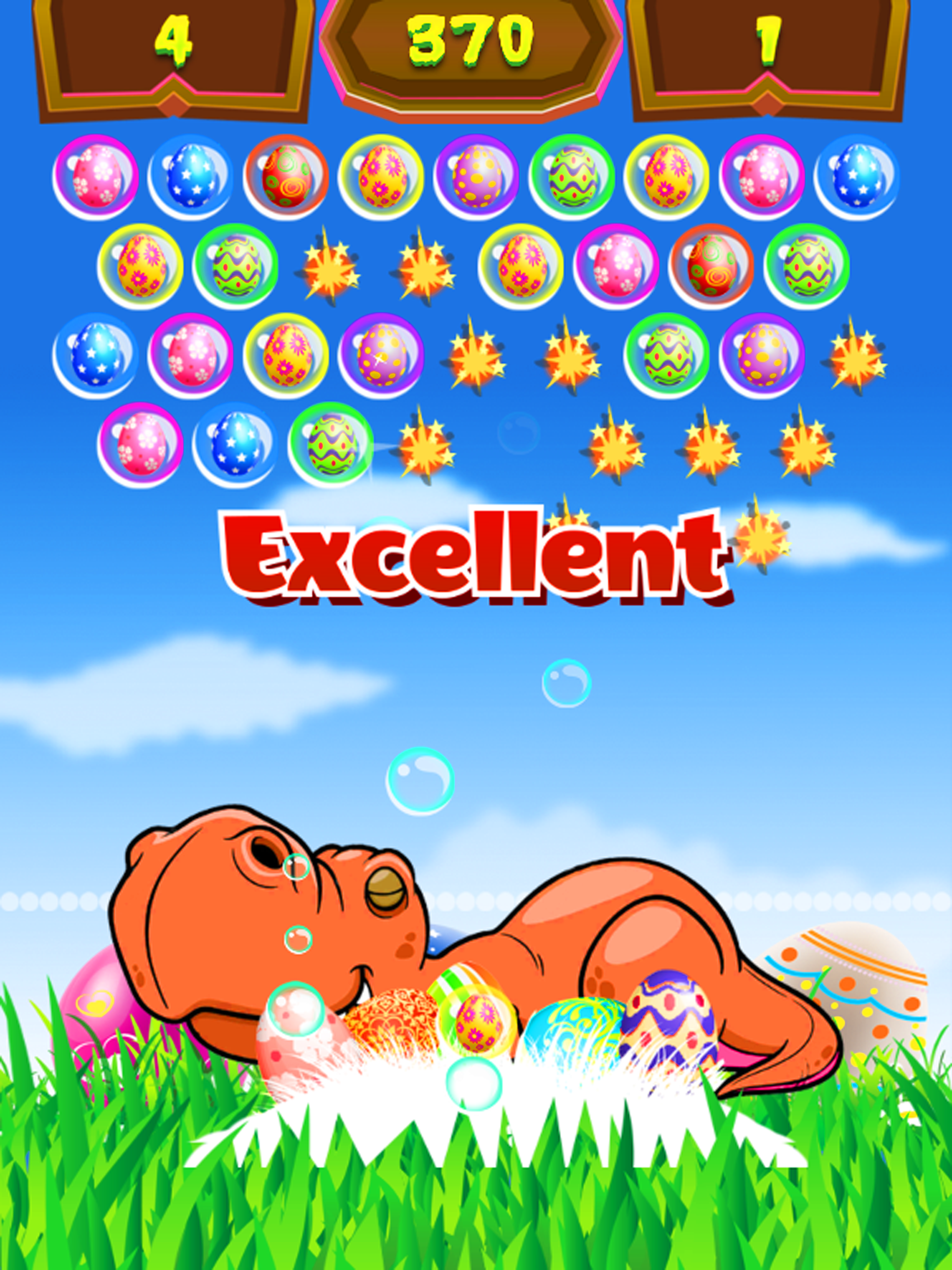 Dinosaur Eggs - Shooting Dino Match 3 Bomb