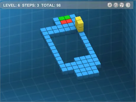 Bloxorz Roll 3D - Find the Path