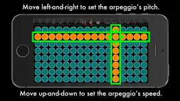 arpeggionome for iphone | matrix arpeggiator iphone screenshot 3