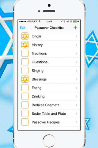 Passover Checklist screenshot 2