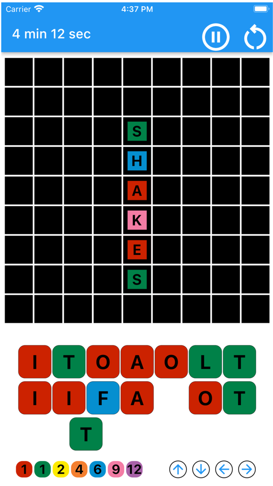 #2. Fast Words Game (iOS) 由: Daniele Folatelli