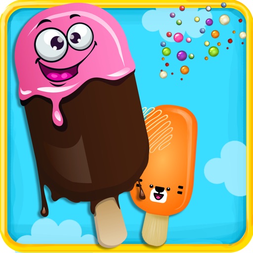 Sweet Ice Candy Bar Kids Party Icon