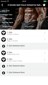 gymapp pro workout log iphone resimleri 3