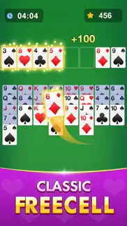 freecell solitaire: win cash iphone screenshot 1