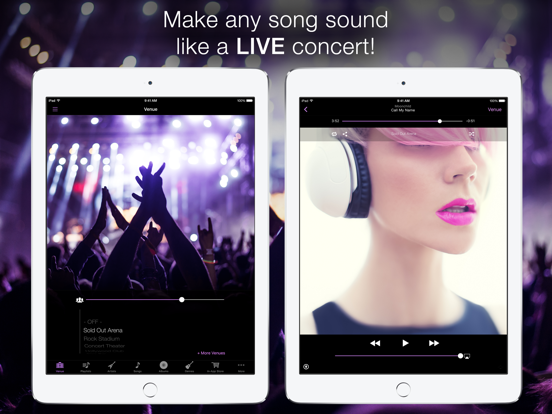 Screenshot #1 for LiveTunes - Concert FX Player