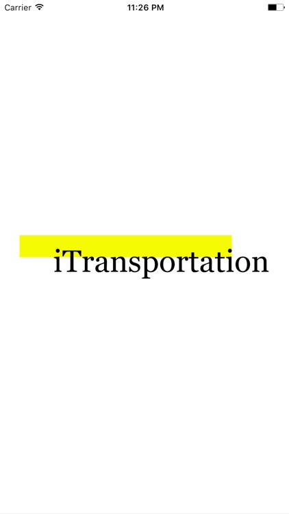 iTransportation