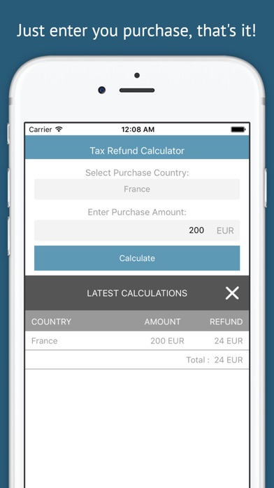 How to cancel & delete Tax Refund Calculator - Tax Free from iphone & ipad 3