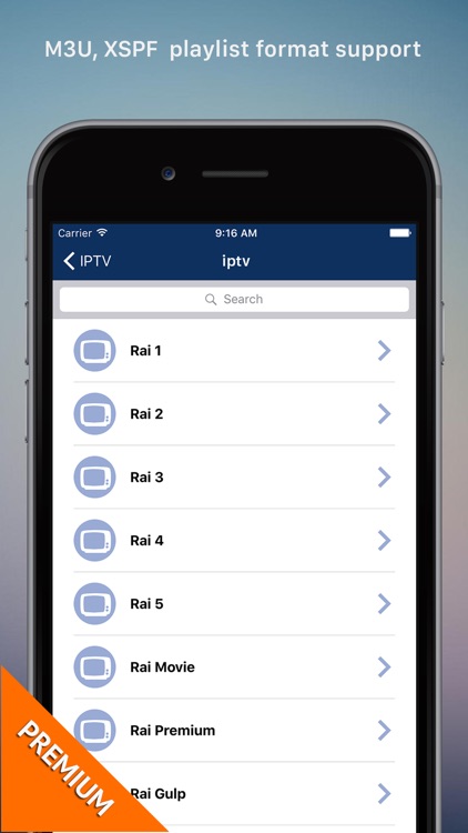 IPTV Pro Premium: M3U Playlist