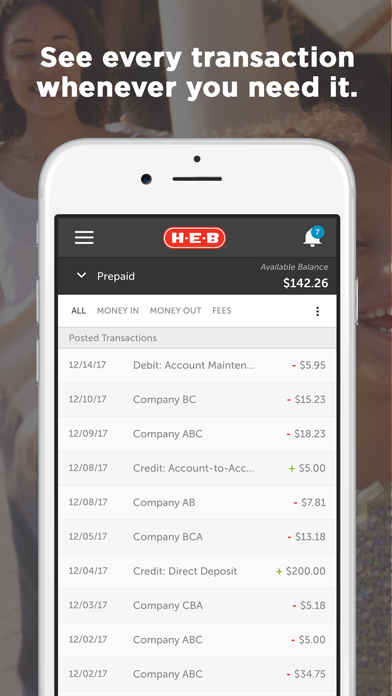 H-E-B Prepaid Screenshot