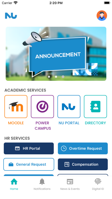 Nile University Screenshot