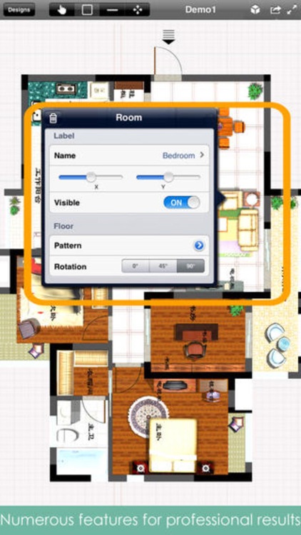 Interior Design 3D - floor plan & decorating ideas