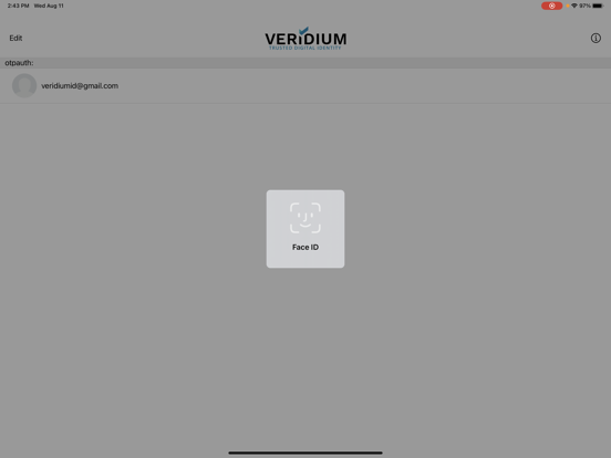Screenshot #5 pour VeridiumID