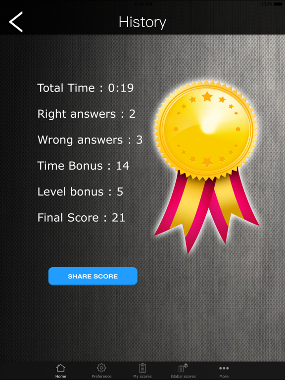 TrickyTrivia GK Master iPad screenshot