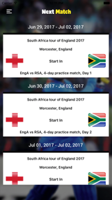 Live score for Cricket screenshot