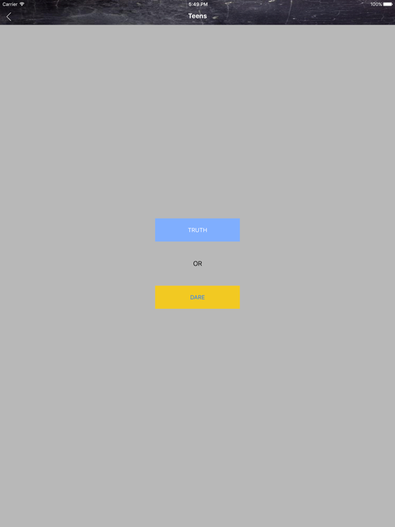 Screenshot #5 pour Truth or Dare - Funny Party Game