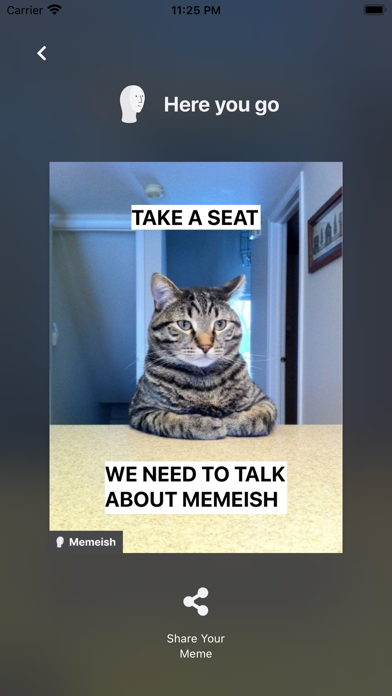 Memeish - Funny Meme Maker Screenshot