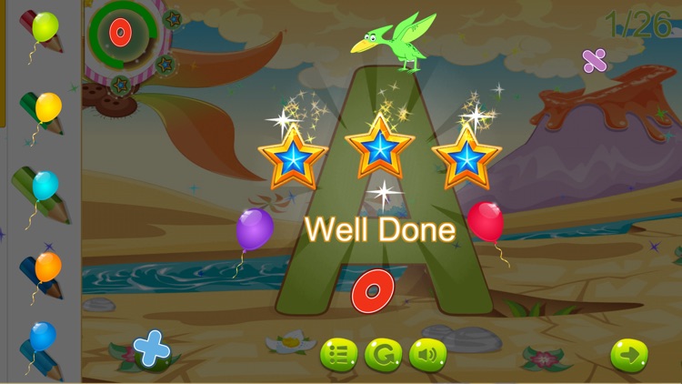 Toddler Learning Dinosaur Shapes & Alphabet screenshot-4