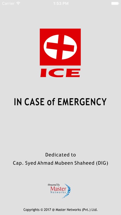 ICE (In Case Of Emergency) Pakistan