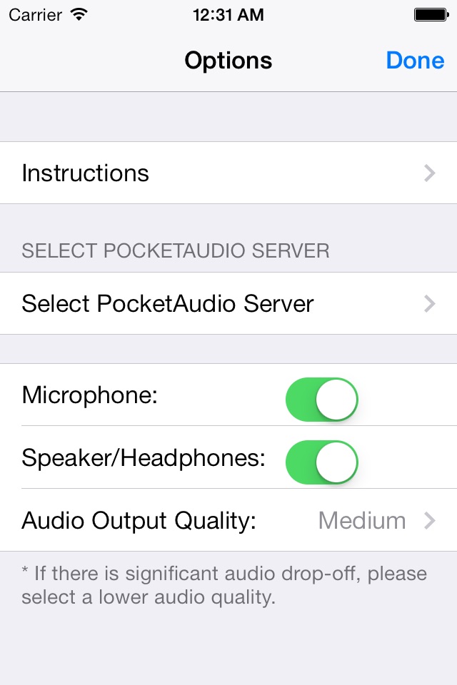 PocketAudio screenshot 3