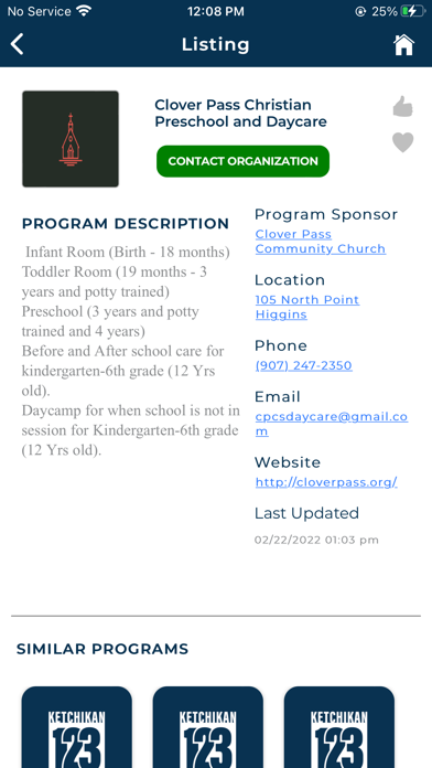Alaska Community Resources Screenshot