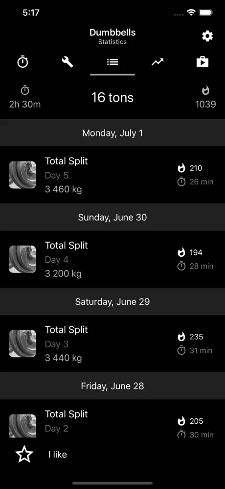 Dumbbell Home Workout