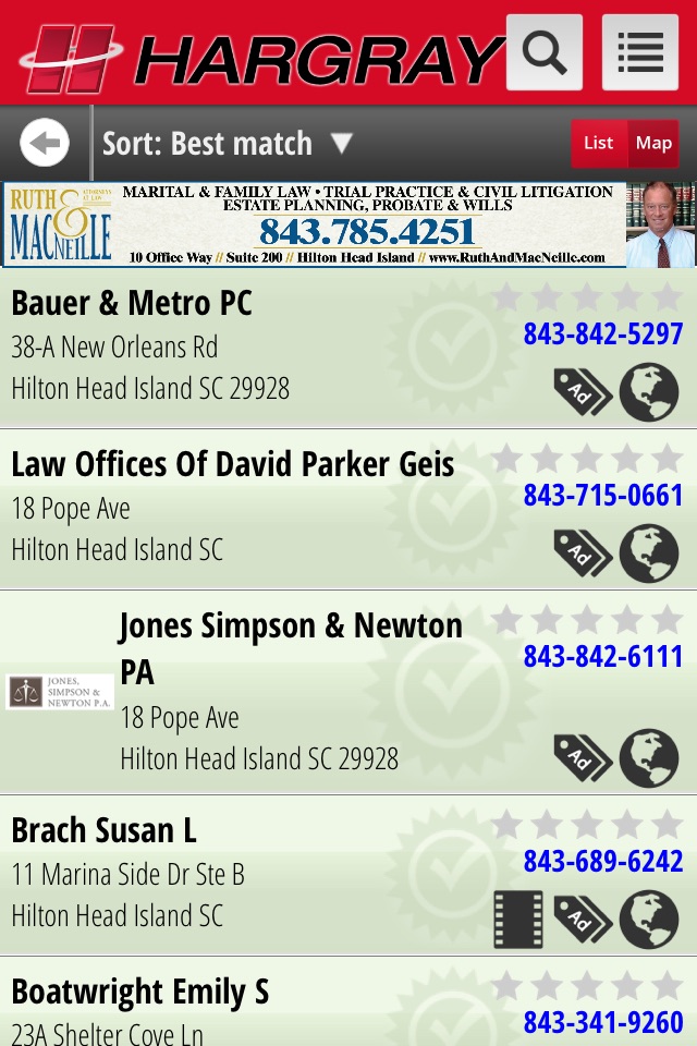Hargray Yellow Pages screenshot 4