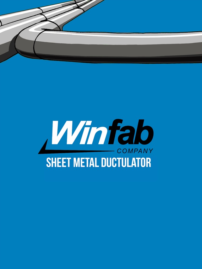 WinFab Sheet Metal Ductulator dans l'App Store