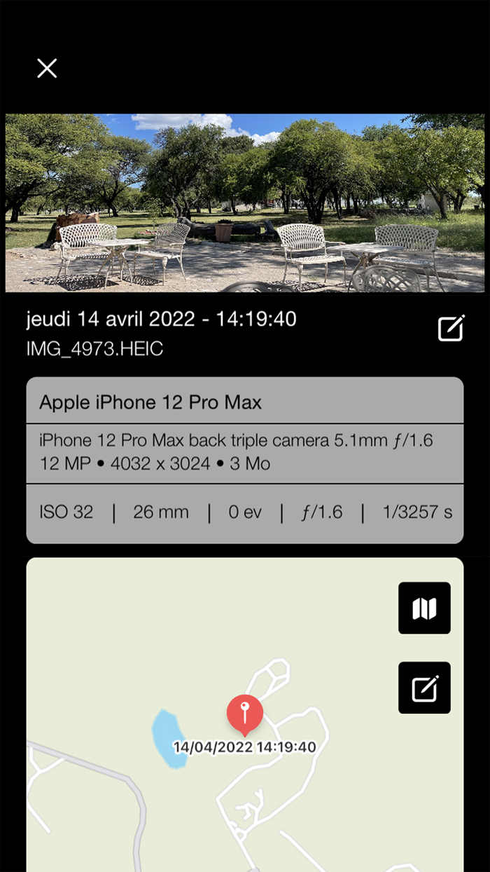 Travel Exif