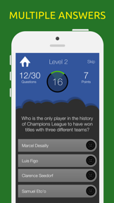 Football Quiz Test Trivia Game screenshot