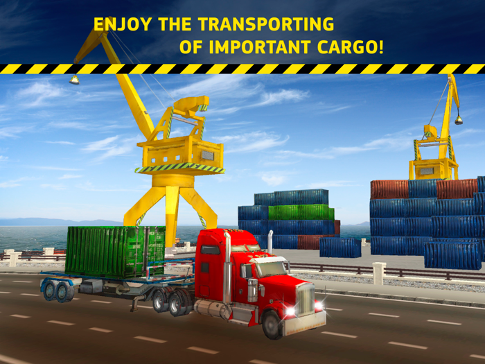 Port Tycoon Ship Truck and Manual Crane Simulator