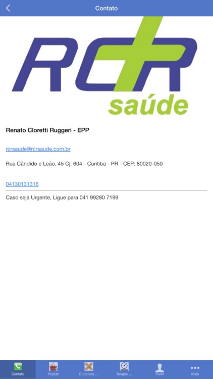 RCR Saude Curativos