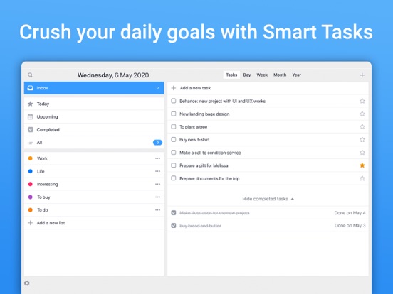 Calendars: Plannen en Kalender iPad app afbeelding 3
