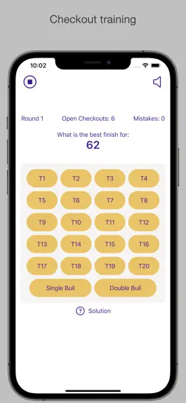 Game screenshot Darts Checkout Training mod apk