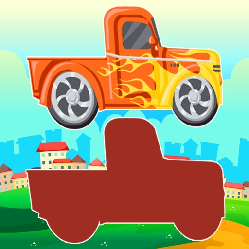 Car Shadow Match Drag & Drop - Skills for Children icon