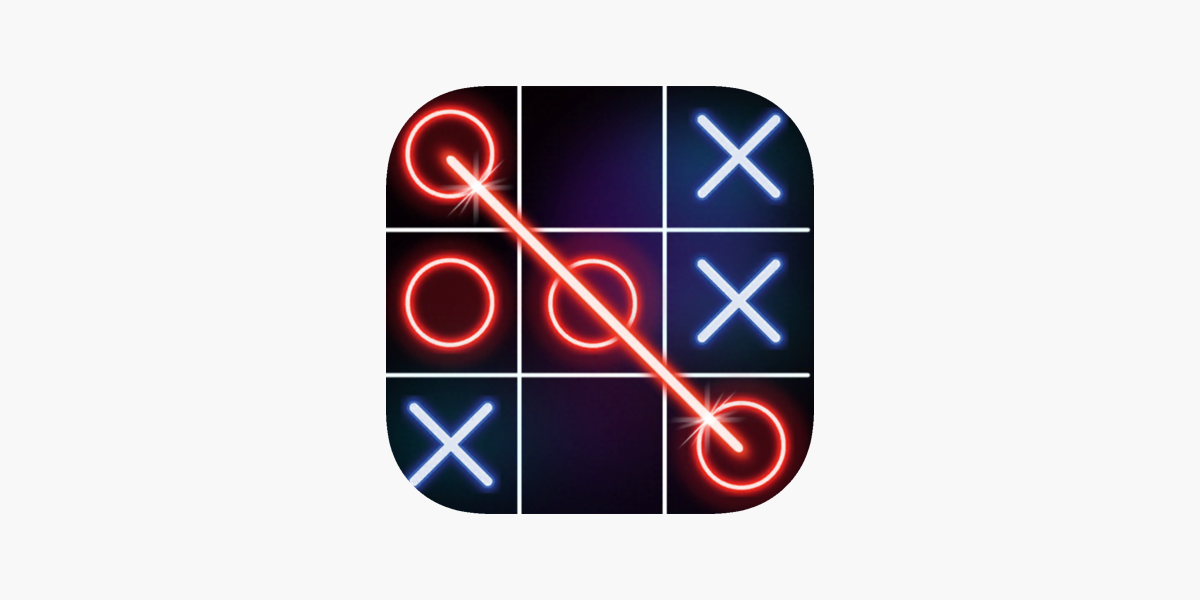 2 Player: Tic Tac Toe Glow On The App Store