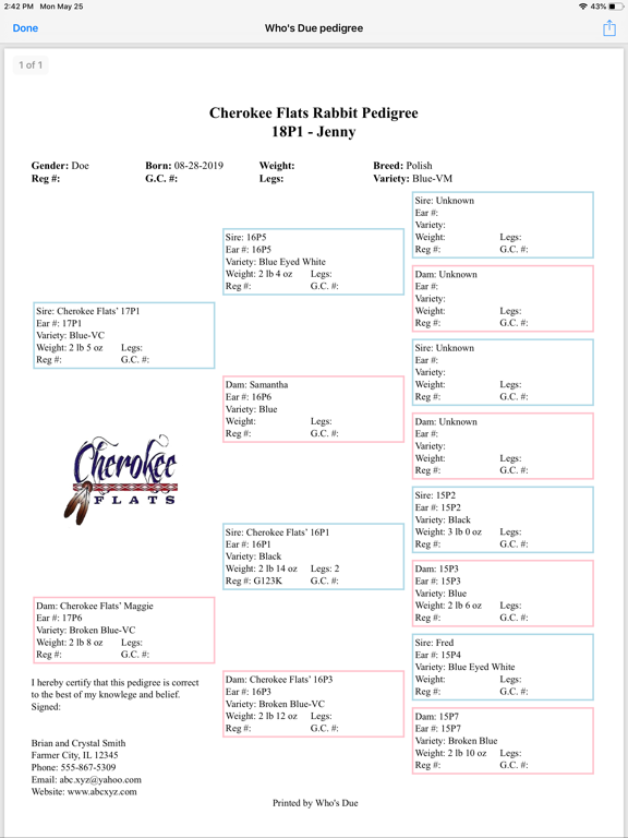 WhosDue iPad screenshot 10 - Productivity app