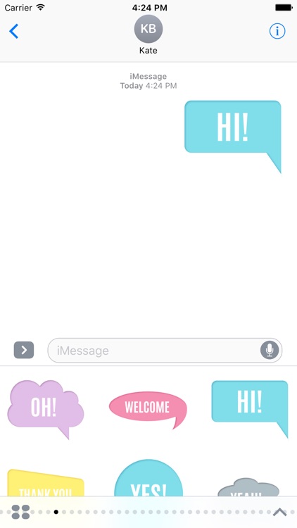 Bubble Messages for iMessage