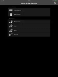 Canon Service Tool for PJ ipad bilder 0