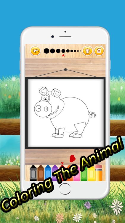 Coloring Game For Kid Animals 2 screenshot-3