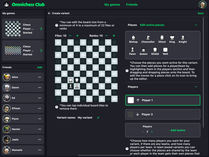 Chess Variants - Omnichess